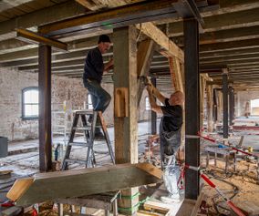 Seelig Kazerne - reparatie standvinken